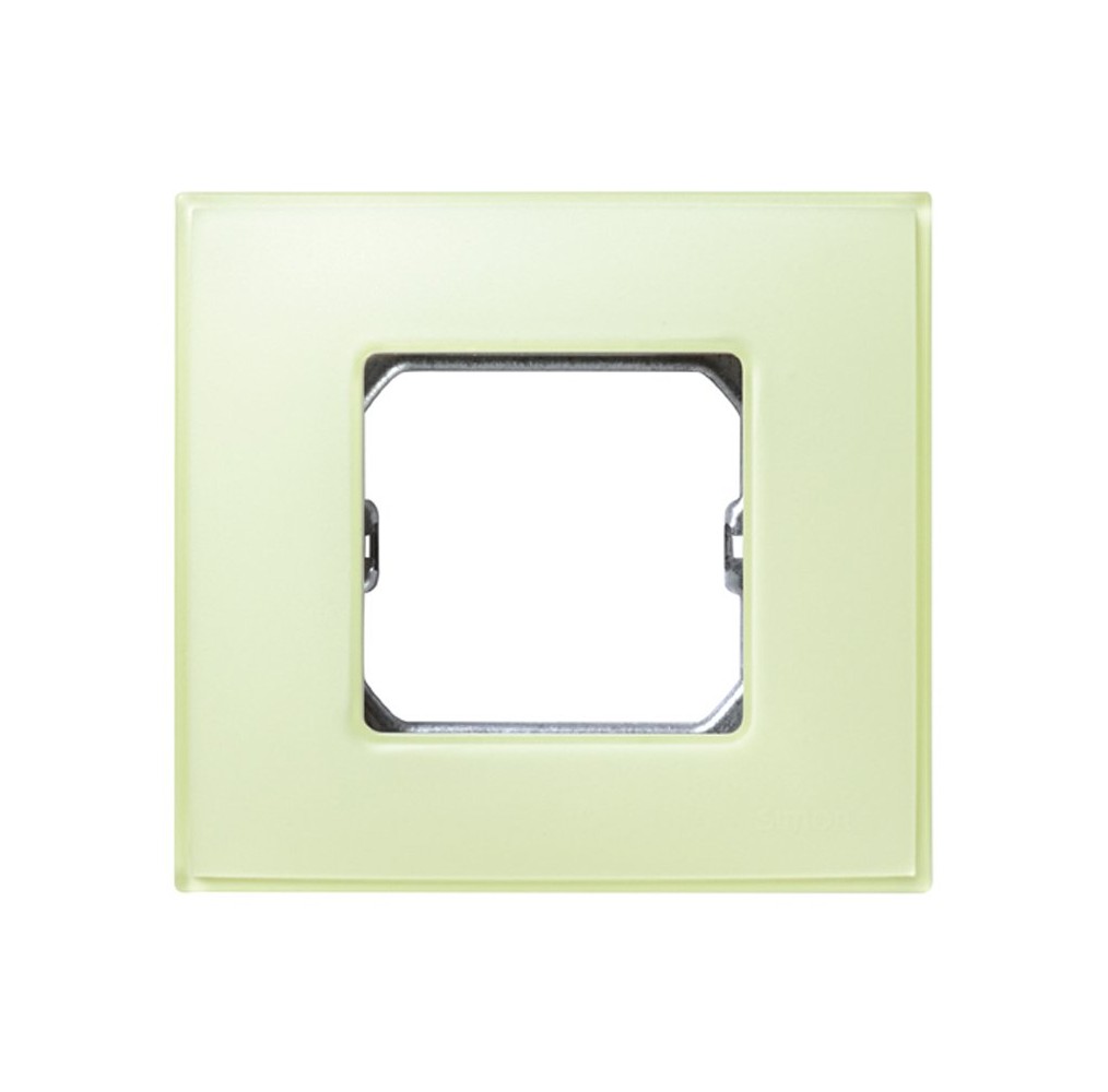 Simon 27771-61 Placa 1 Elemento  (Amarillo Mate)