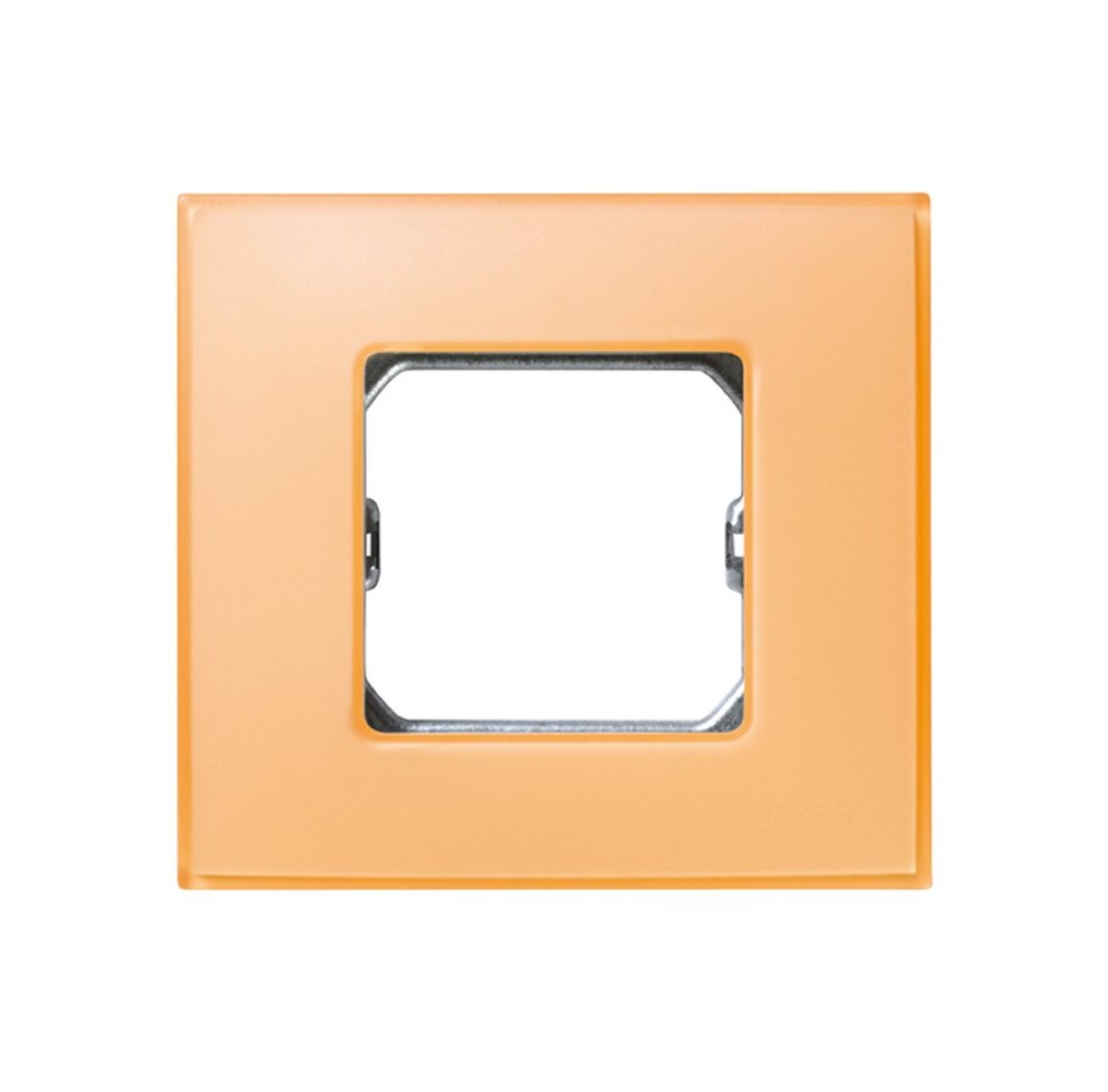 Simon 27771-64 Placa 1 Elemento  (Salmon Mate)