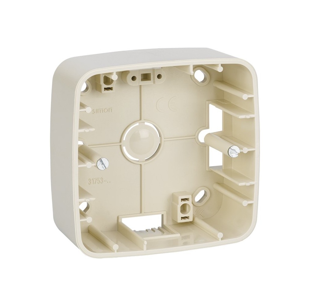 Simon 31753-31 Caja Superficie Alta 1 Elemento
