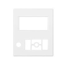 Simon 82058-50 Tapa Radio (Blanco)