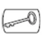 82972-37 Visor llave