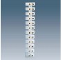 10826-31 - Regleta de conexión flexible, poliamida, 12 elementos, sección 2,5 a 4mm2, máx. 6mm2